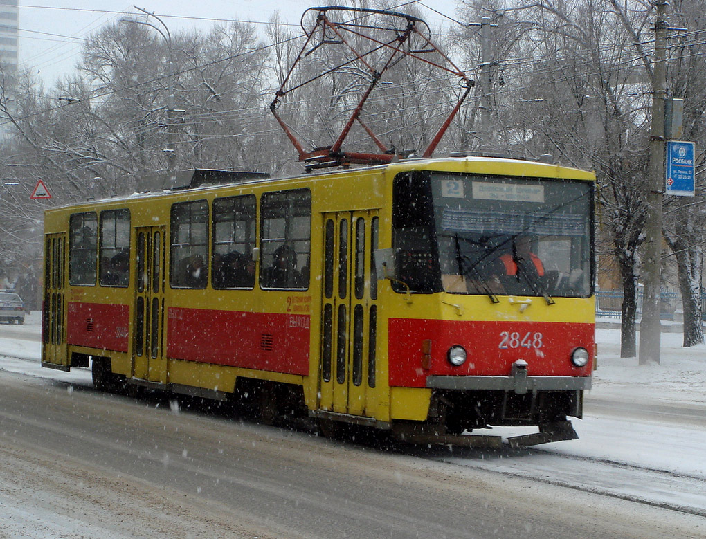 Волгоград, Tatra T6B5SU № 2848