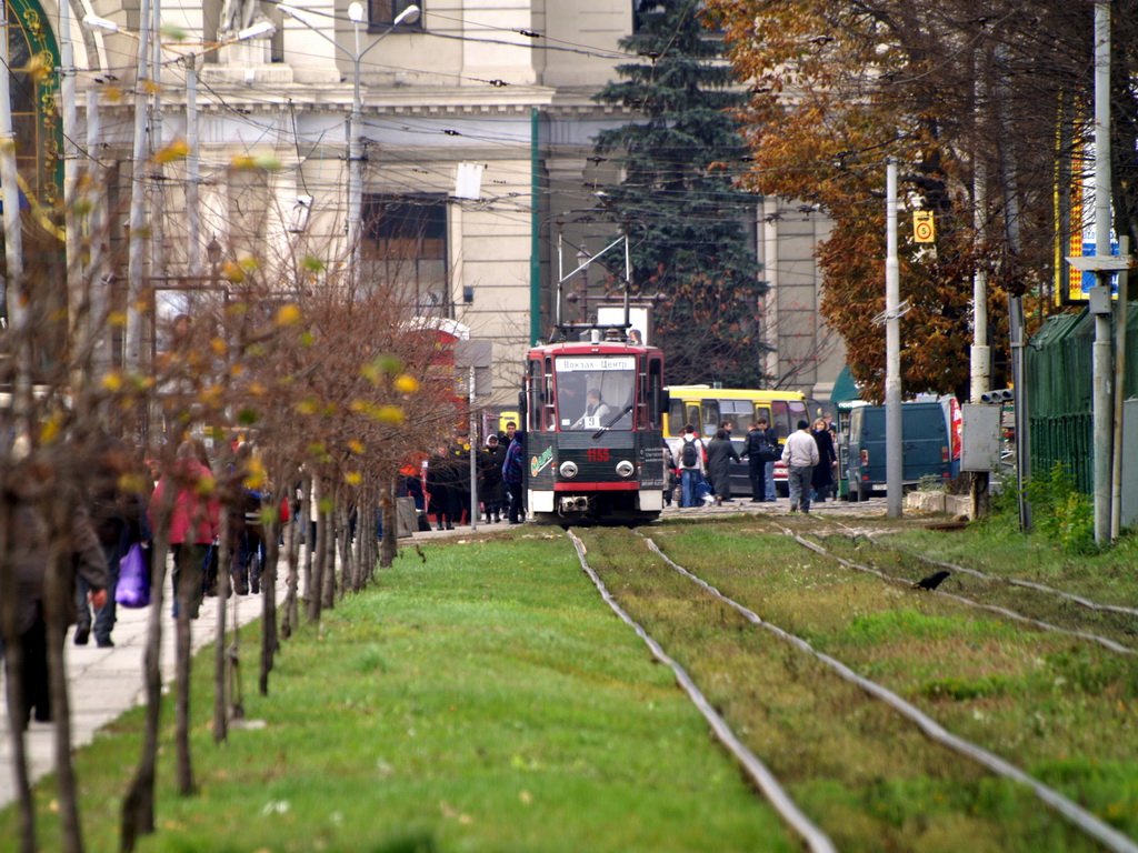 Львов, Tatra KT4D № 1155; Львов — Трамвайные линии и инфраструктура