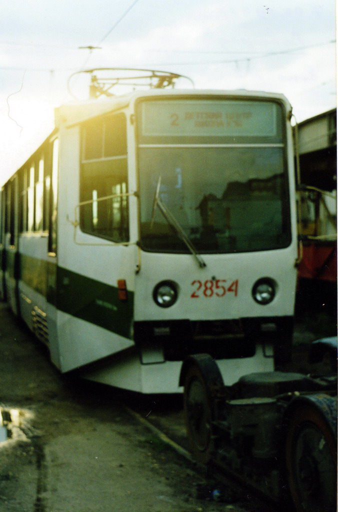 Volgograd, 71-611 № 2854; Volgograd — Depots: [2] Tram depot # 2