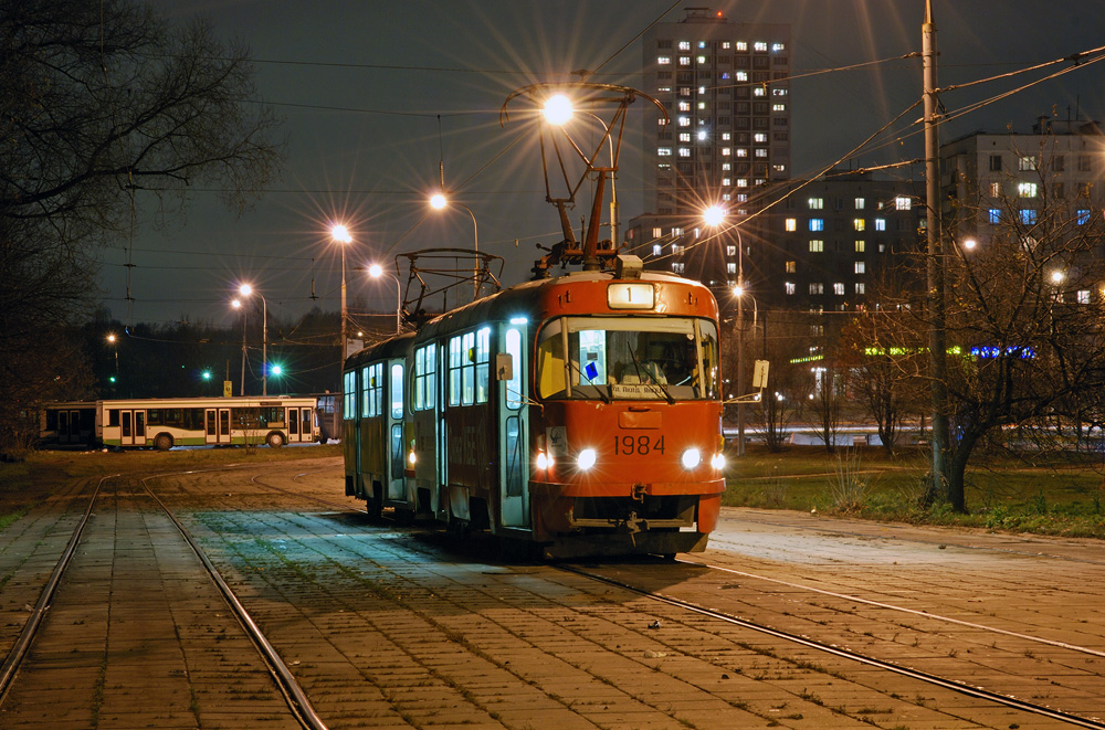 Москва, Tatra T3SU № 1984