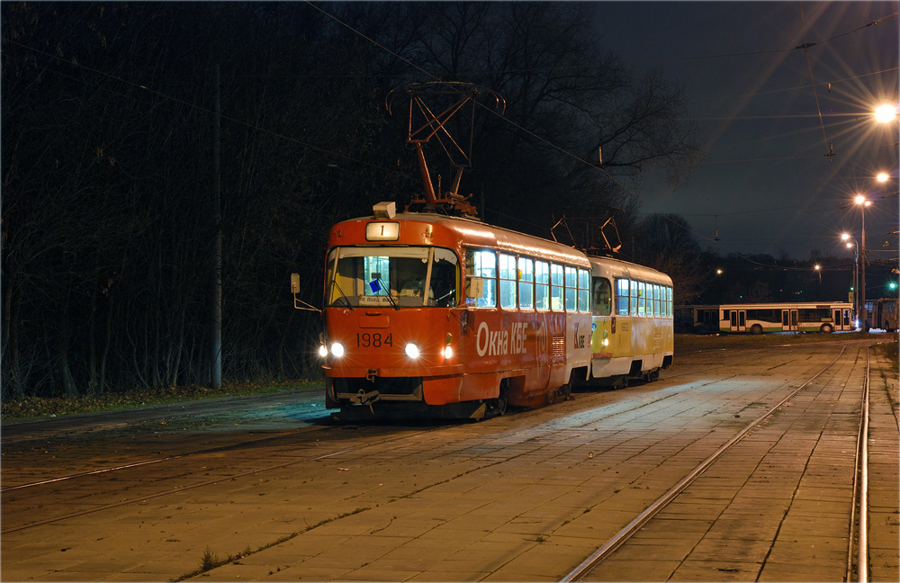 Москва, Tatra T3SU № 1984