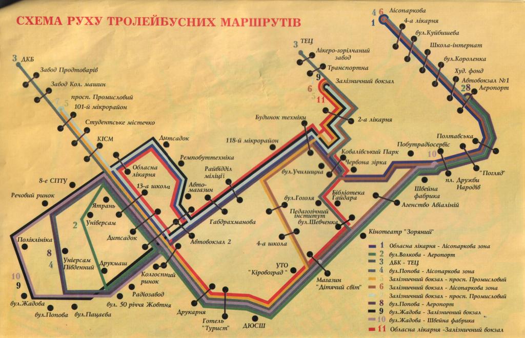 Kropyvnytskyï — Maps