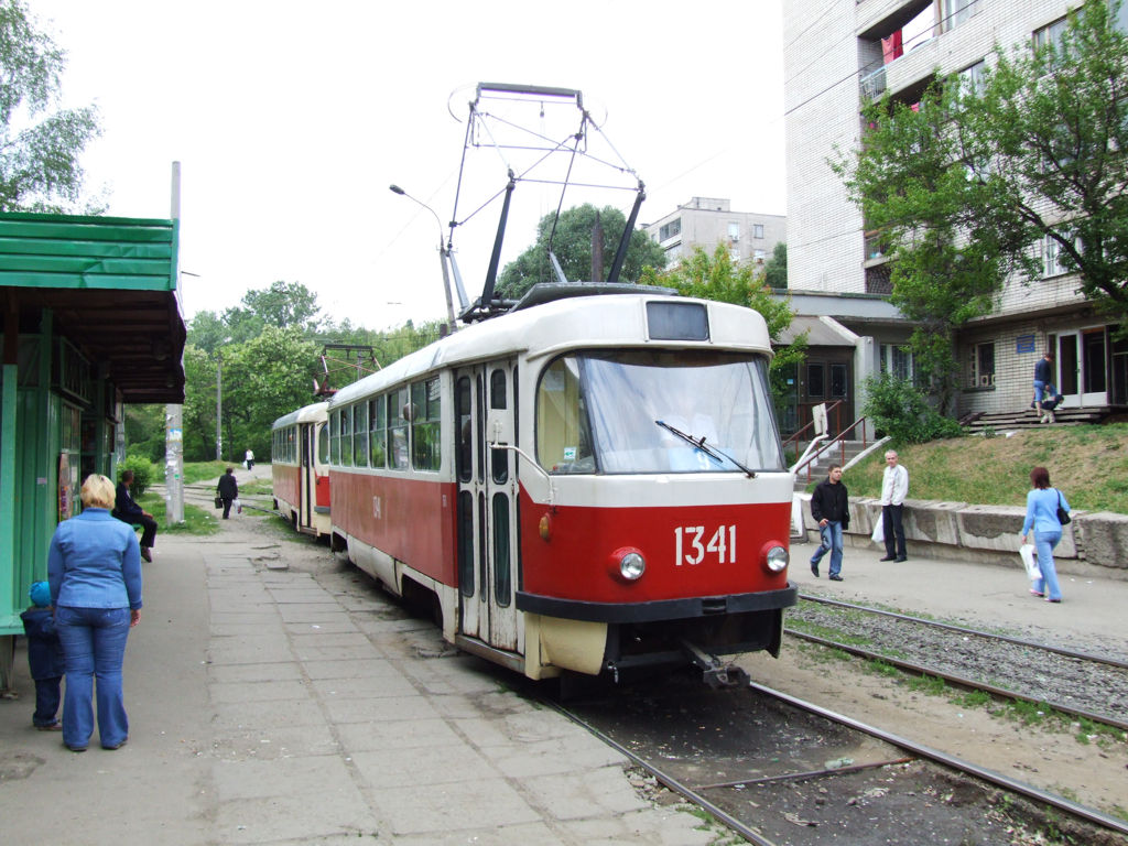 Dnipro, Tatra T3SU (2-door) č. 1341