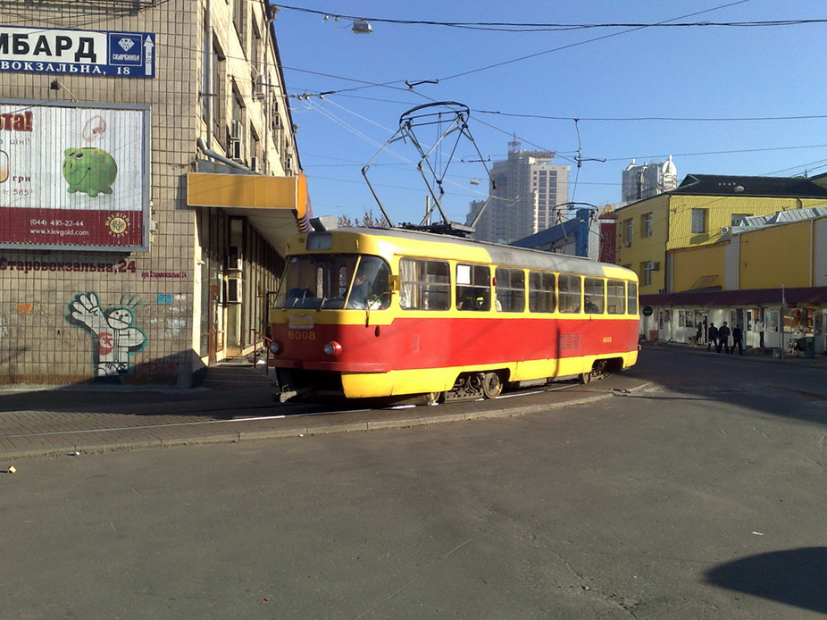 Kiova, Tatra T3SU # 6008