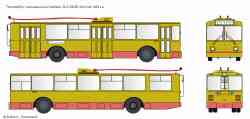 Iochkar-Ola, ZiU-682V N°. 171; Iochkar-Ola — Trolleybus paint schemes