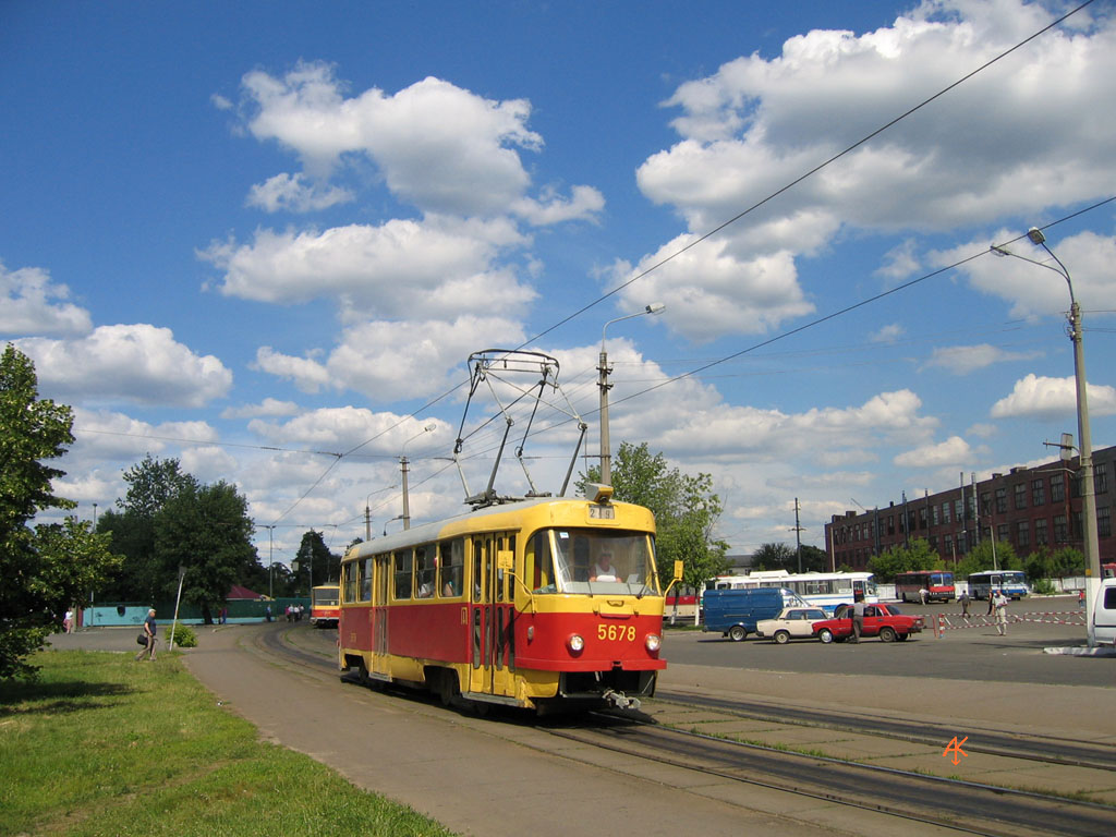 Kiev, Tatra T3SU N°. 5678