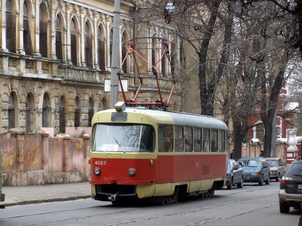 Одесса, Tatra T3SU № 4087