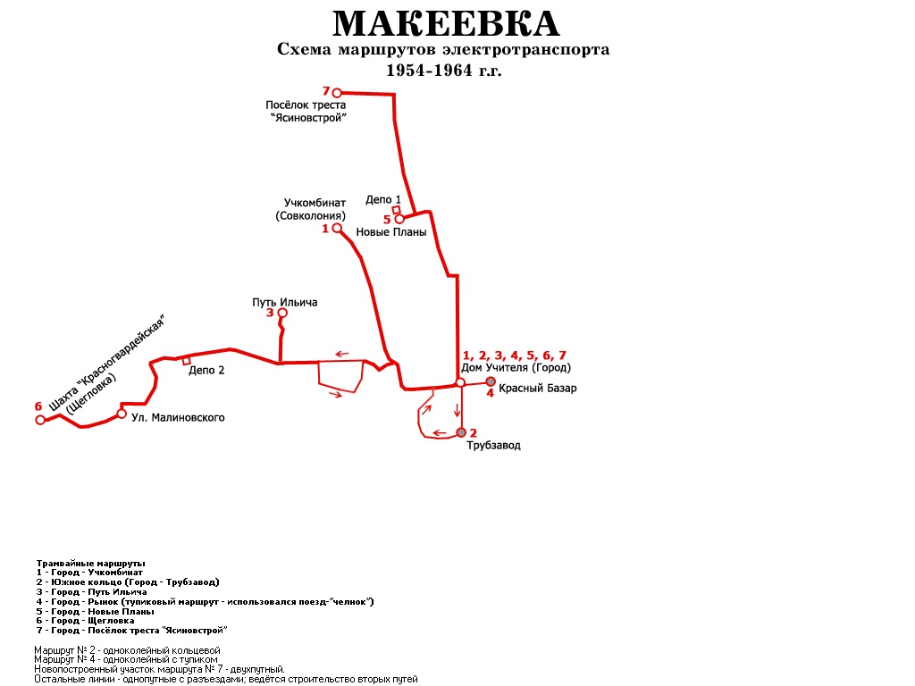 Макеевка — Карты и схемы