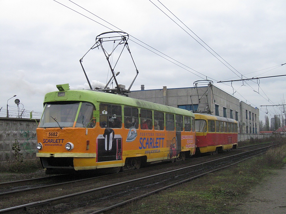 Киев, Tatra T3SU № 5682