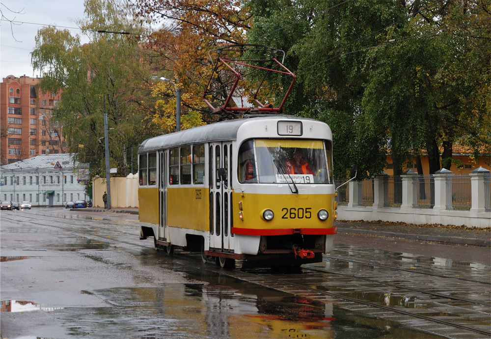 Moskau, Tatra T3SU Nr. 2605