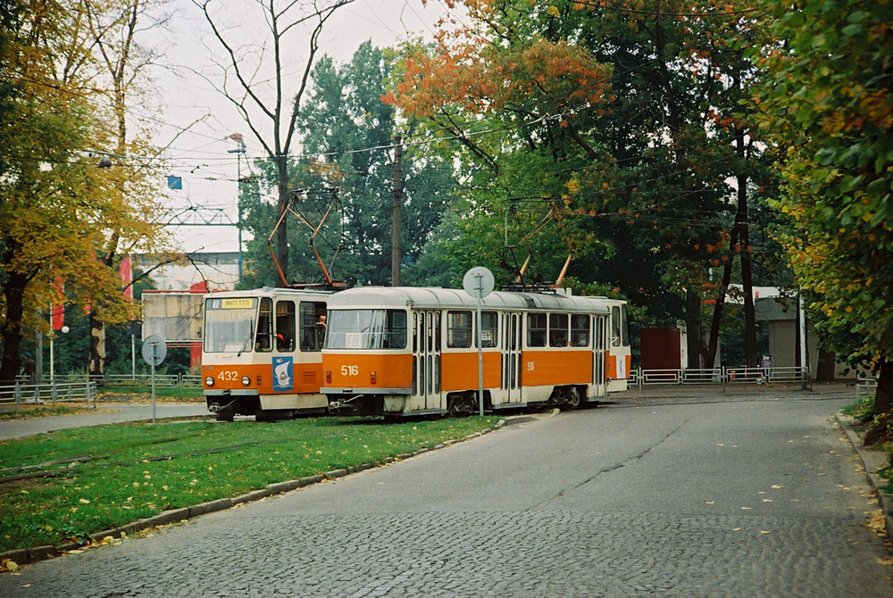 Калининград, Tatra T4D № 516