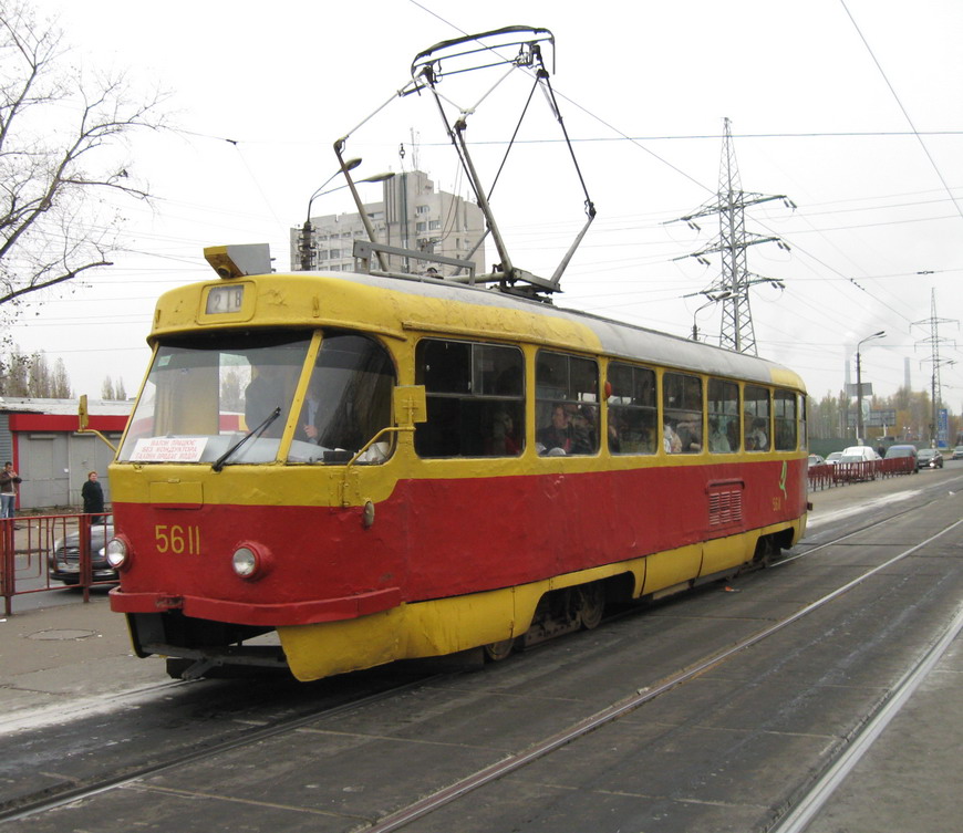 Kiova, Tatra T3SU # 5611