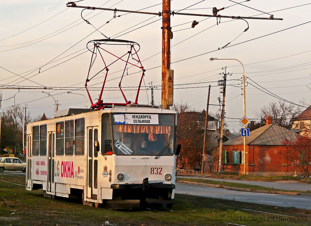 Rostov-na-Donu, Tatra T6B5SU č. 832