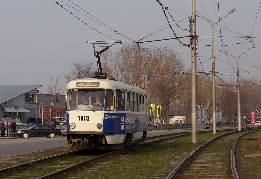 Алматы, Tatra T3D № 1015