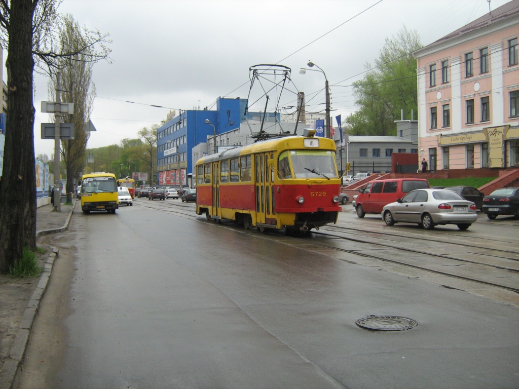 Киев, Tatra T3SU № 5729