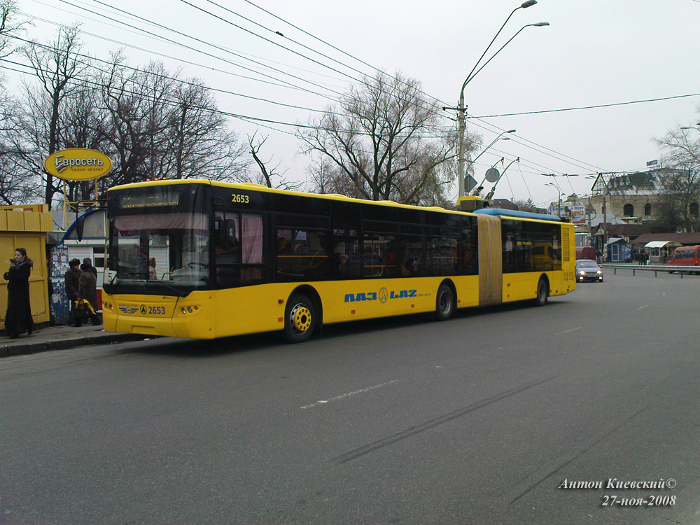 Киев, ЛАЗ E301D1 № 2653