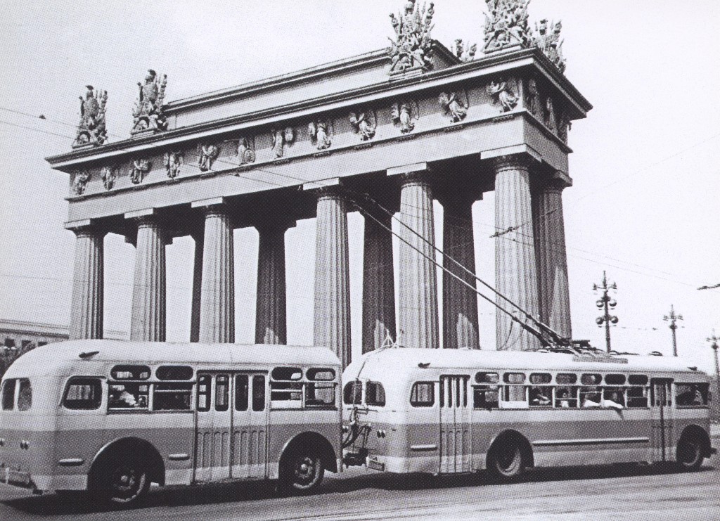 Sankt Petersburg — Historical trolleybus photos