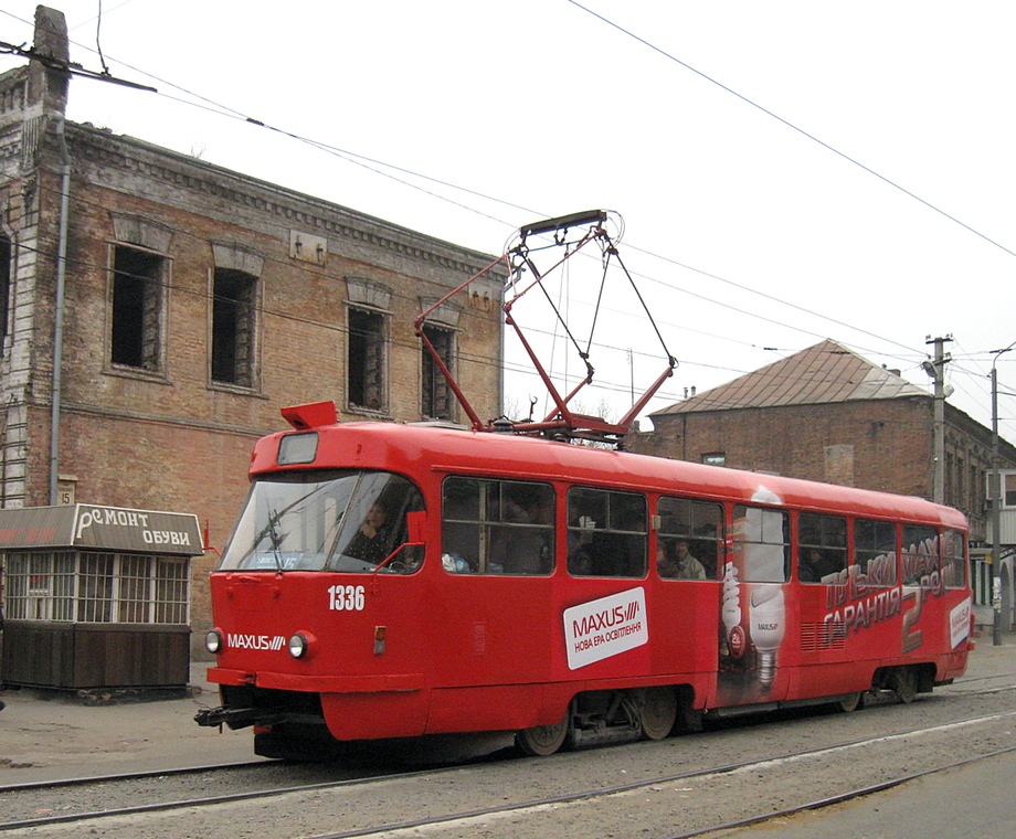 Днепр, Tatra T3SU № 1336