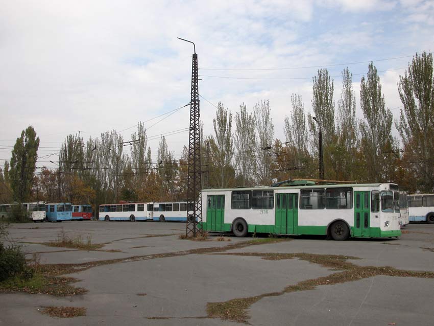 Бишкек, ЗиУ-682Г [Г00] № 2136; Бишкек — Троллейбусные депо