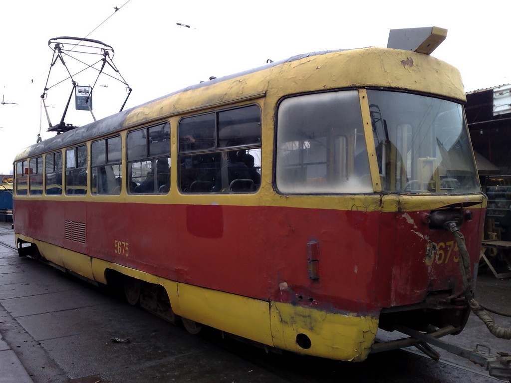 Kyiv, Tatra T3SU № 5675