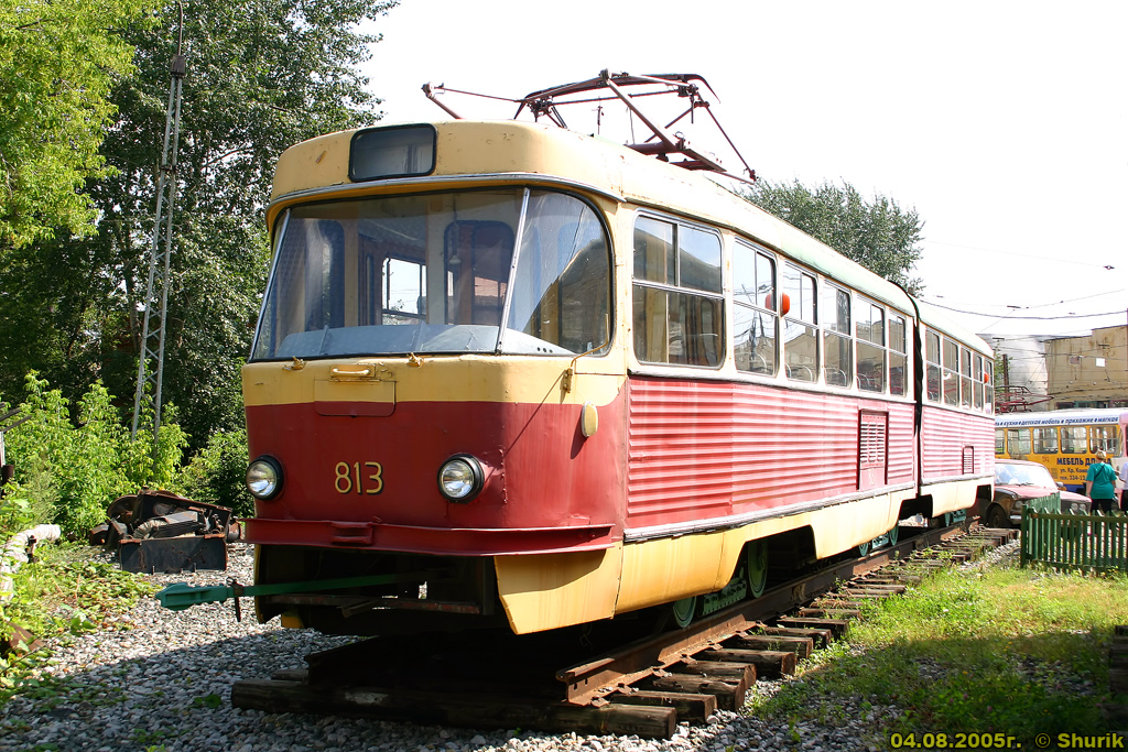 Yekaterinburg, Tatra K2SU č. 813