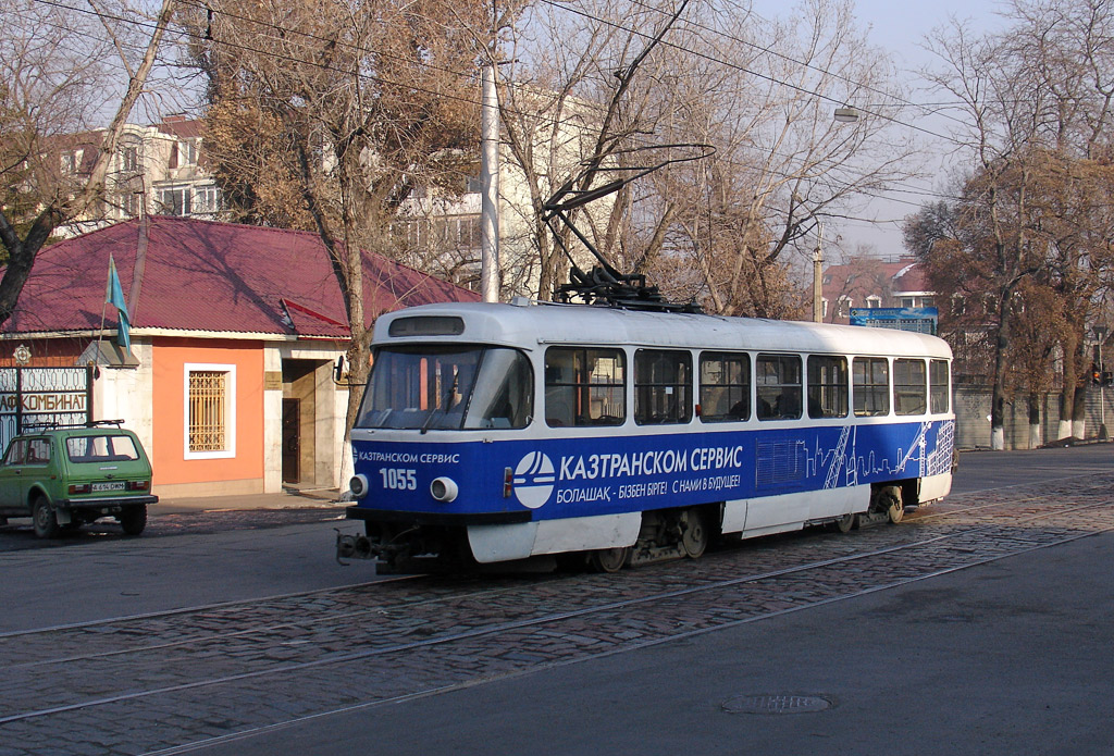 Алмати, Tatra T3D № 1055