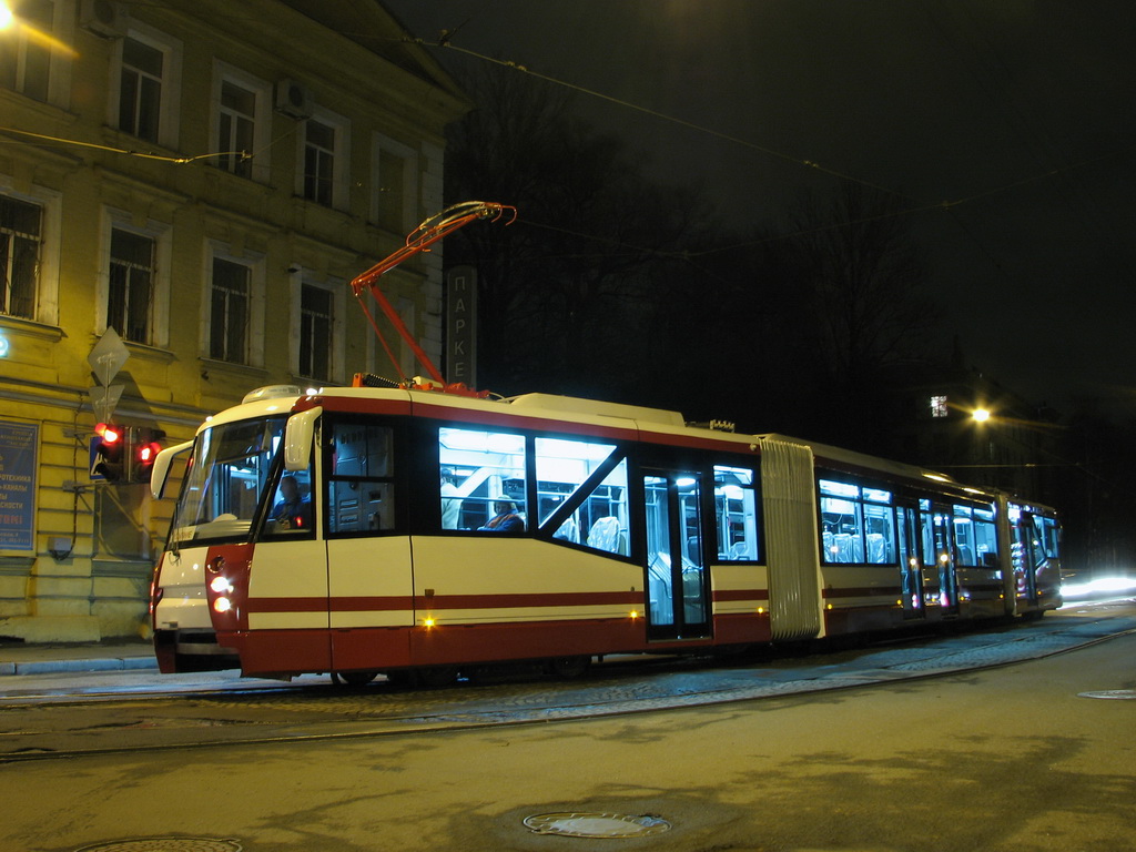 Volgograd, 71-154 (LVS-2009) N°. 5838; Saint-Pétersbourg — Building and testing of LVS-2009 (71-754) for Volgograd