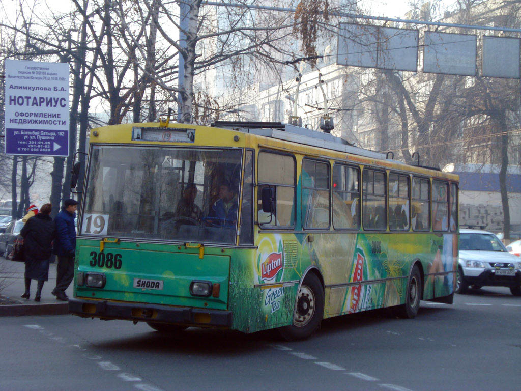 Алматы, Škoda 14Tr07 № 3086