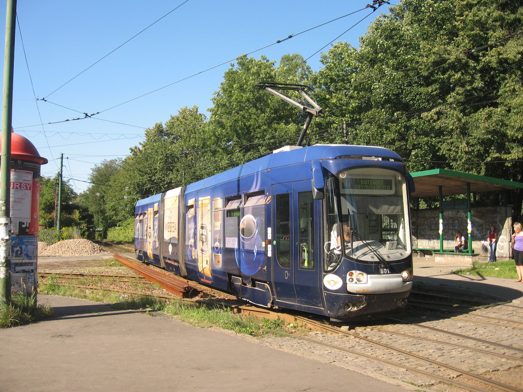 Silesia trams, Alstom 116Nd # 801