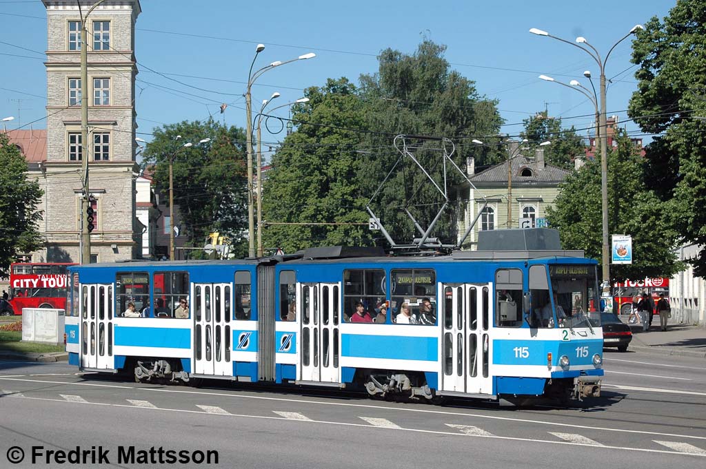 Tallinn, Tatra KT4SU č. 115