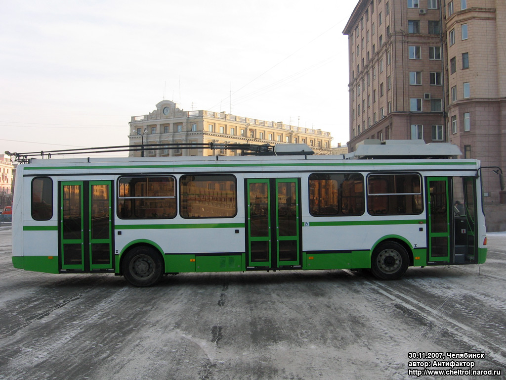Chelyabinsk, LiAZ-5280 (VZTM) nr. 1137; Chelyabinsk — Presentation of trolleybuses LiAZ-5280