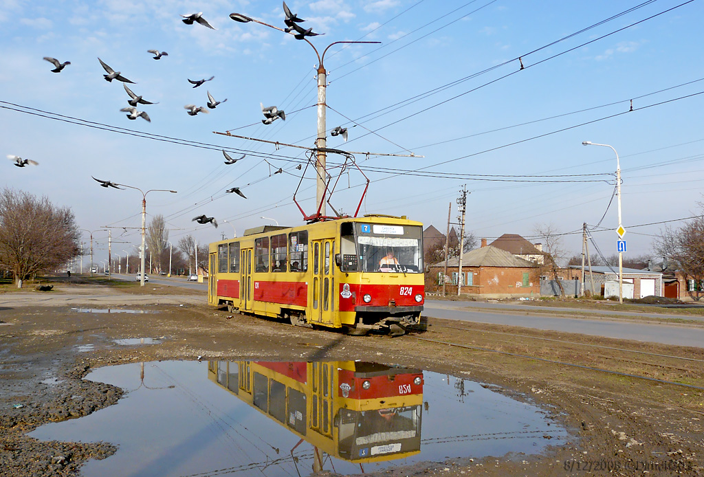 Ростов-на-Дону, Tatra T6B5SU № 824