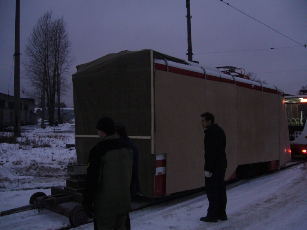 Volgograd, 71-154 (LVS-2009) č. 5838; Petrohrad — Building and testing of LVS-2009 (71-754) for Volgograd