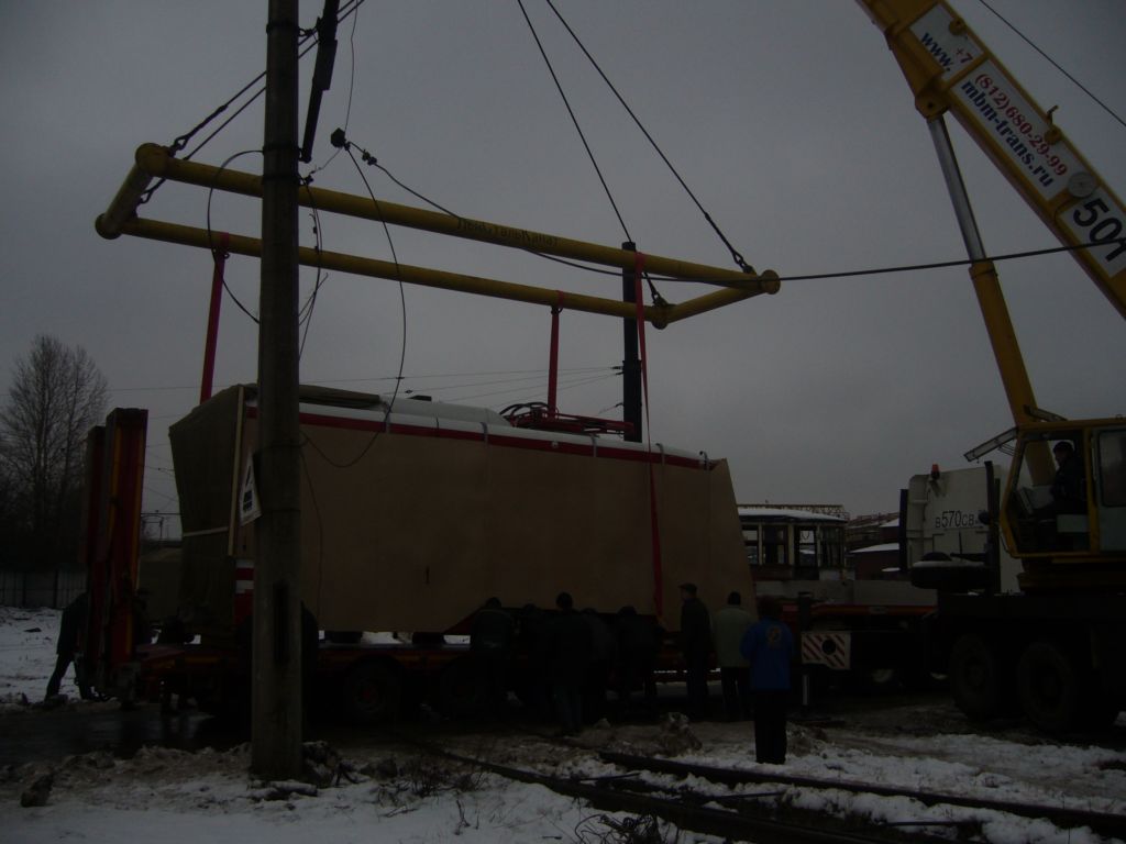 Volgograd, 71-154 (LVS-2009) № 5838; Sankt-Peterburg — Building and testing of LVS-2009 (71-754) for Volgograd