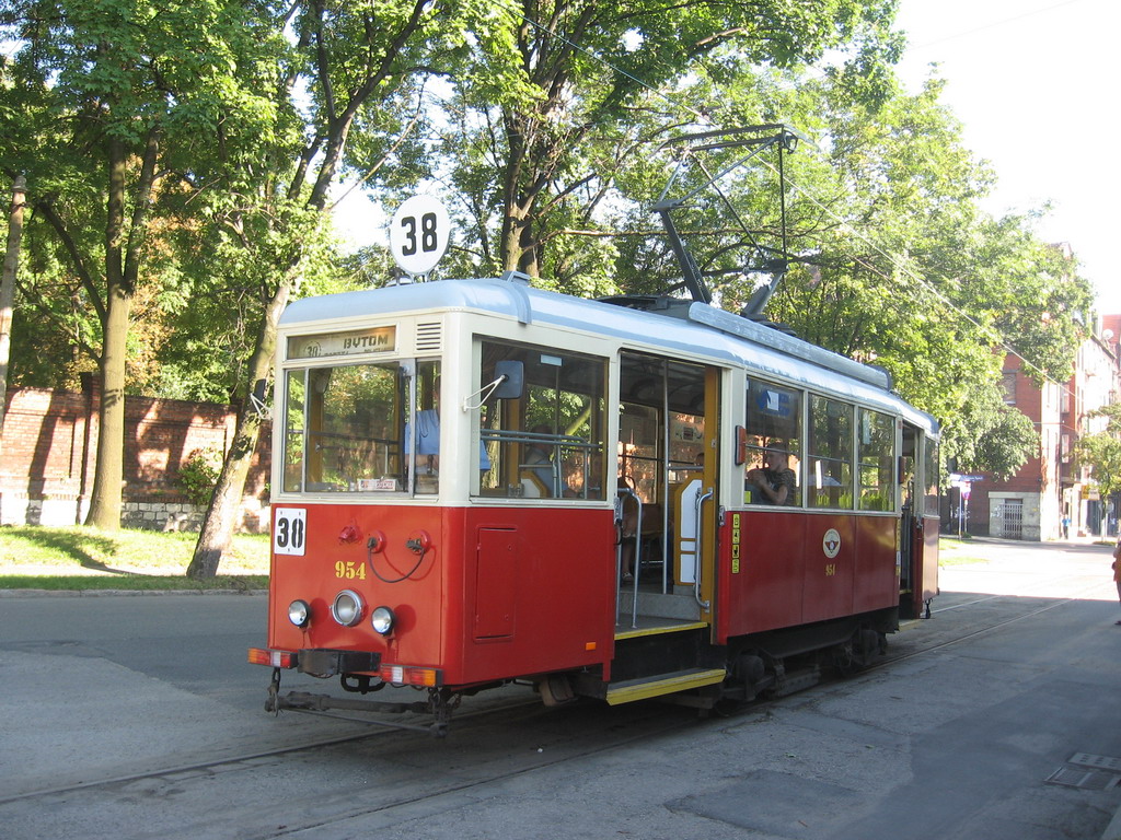 Silesia trams, Konstal N # 954