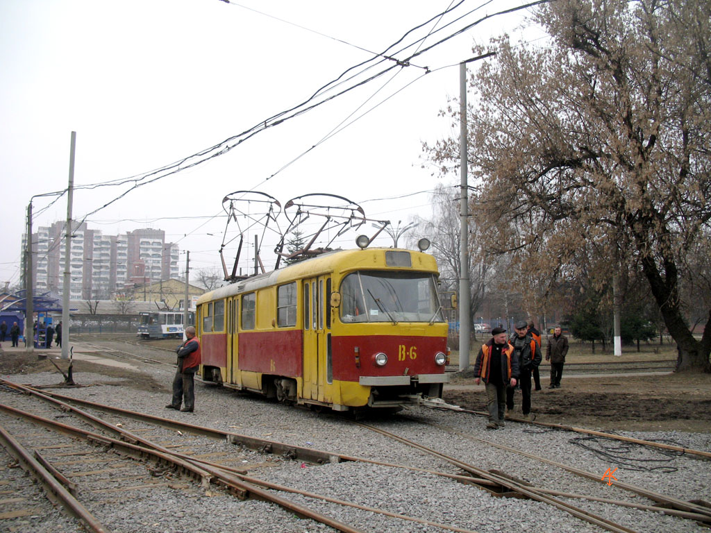 Vinnytsia, Tatra T4SU № В-6; Vinnytsia — First part of Swiss Tramcars' Delivery