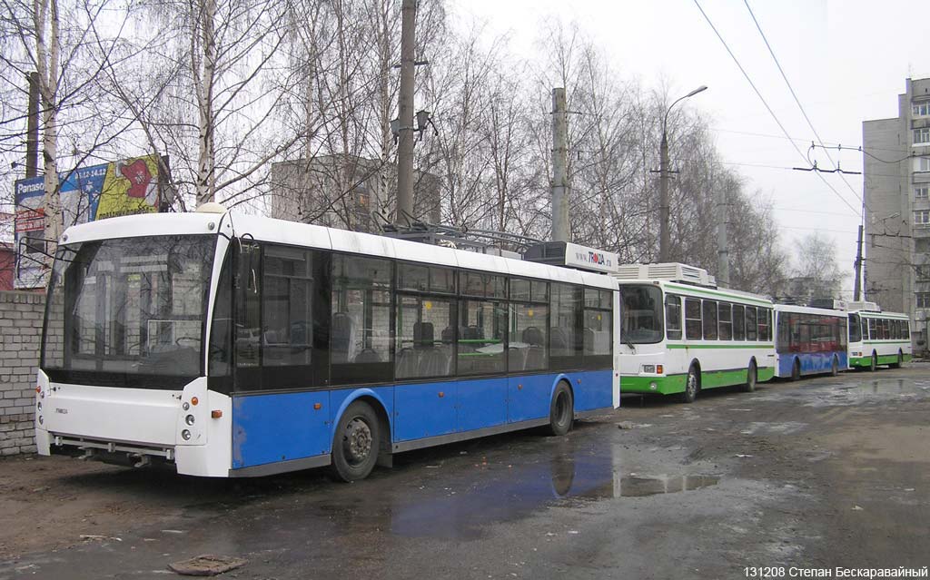 Yaroslavl — New trolleybuses; Yaroslavl — Trolleybus depot # 1