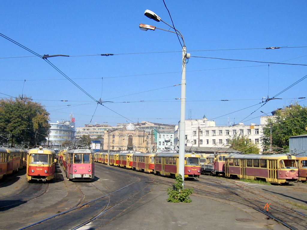 基辅 — Tramway depots: Lukianivske