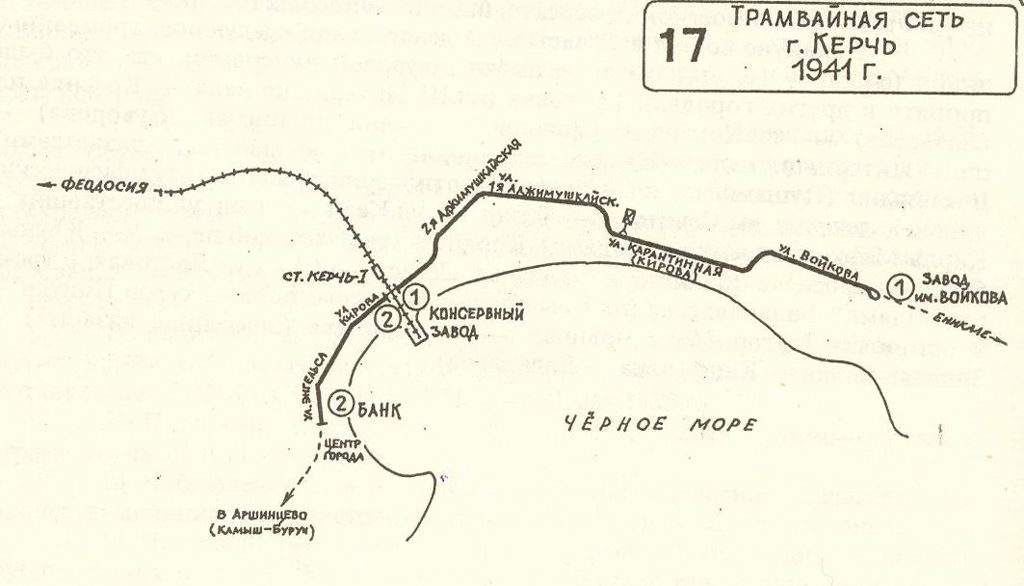 Kertsch — Kerch Tramway; Kertsch — Maps