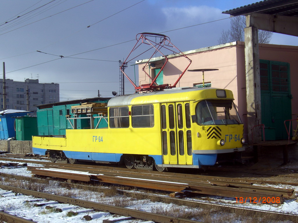 伏爾加格勒, Tatra T3SU (2-door) # 64; 伏爾加格勒 — Depots: [5] Tram depot # 5