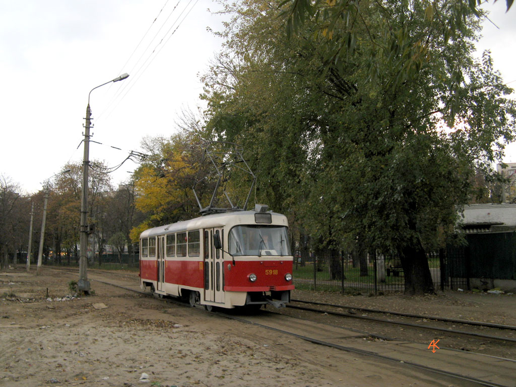 Київ, Tatra T3SU № 5918