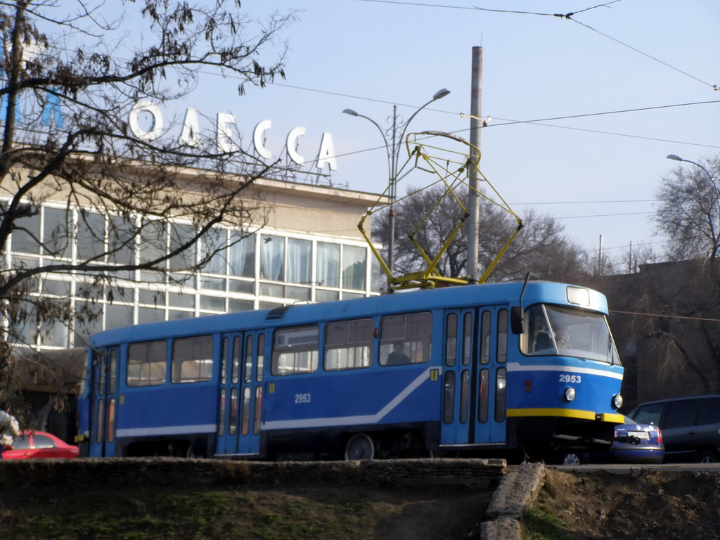 Odesa, Tatra T3R.P # 2953