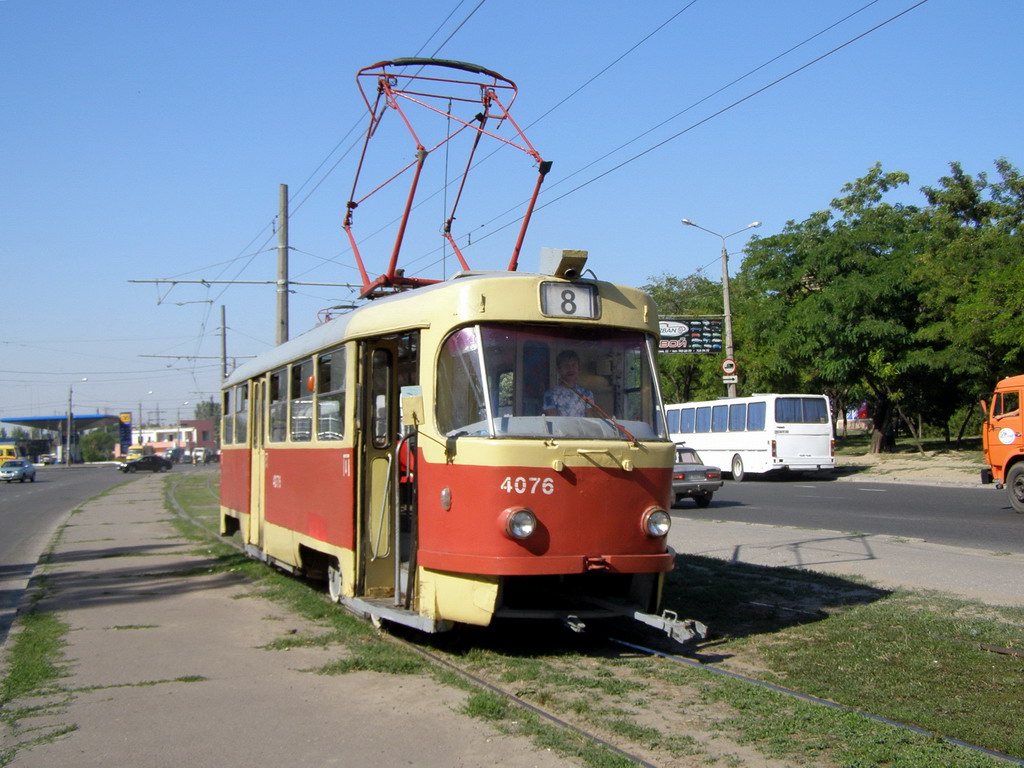 Одесса, Tatra T3SU № 4076