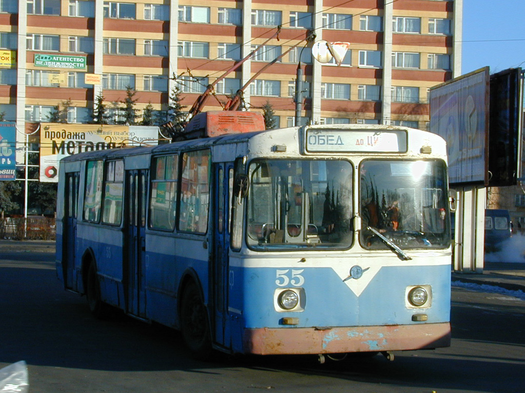 Тверь, ЗиУ-682В № 55; Тверь — Тверской троллейбус в начале 2000-х гг. (2002 — 2006 гг.)