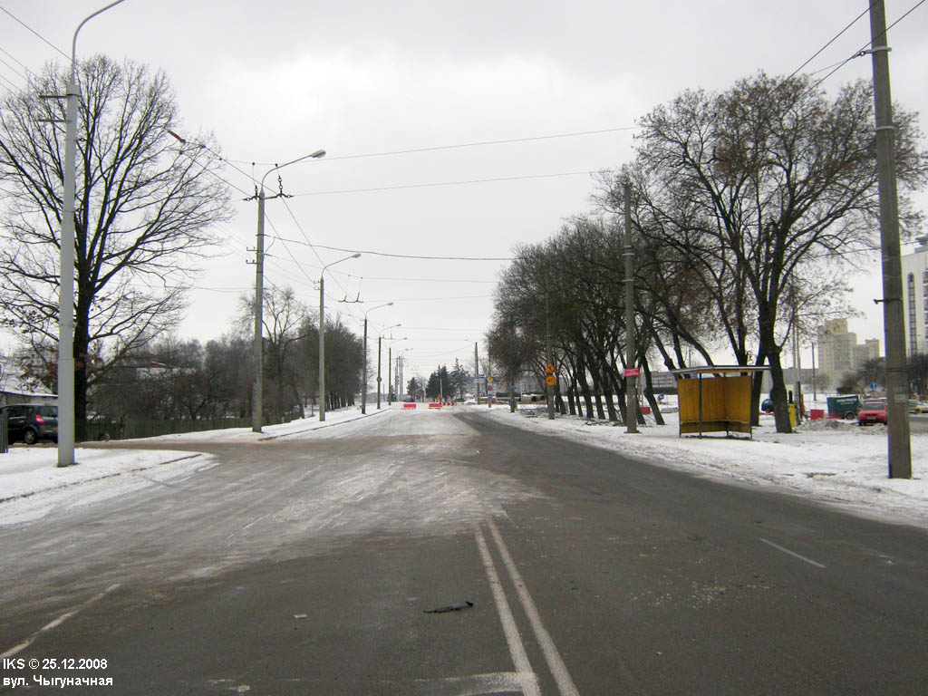 Минск — Строительство и ремонты троллейбусных линий