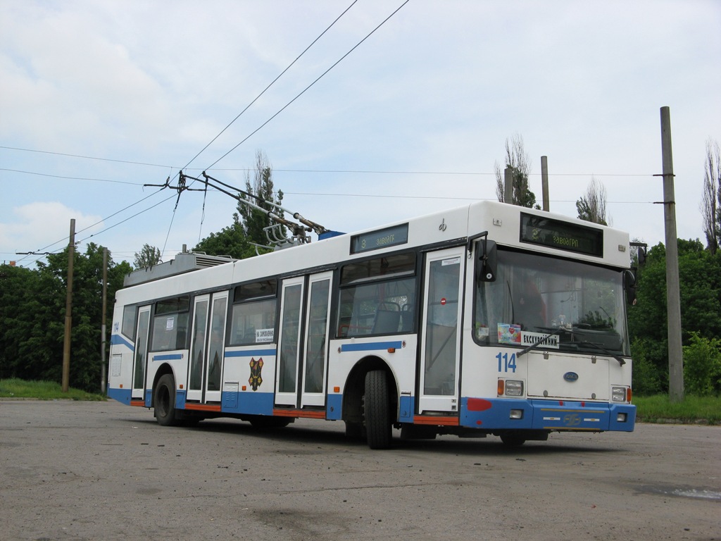 Poltava, YMZ E186 № 114; Poltava — Transportation Party on UMZ E186 #114 24/05/08