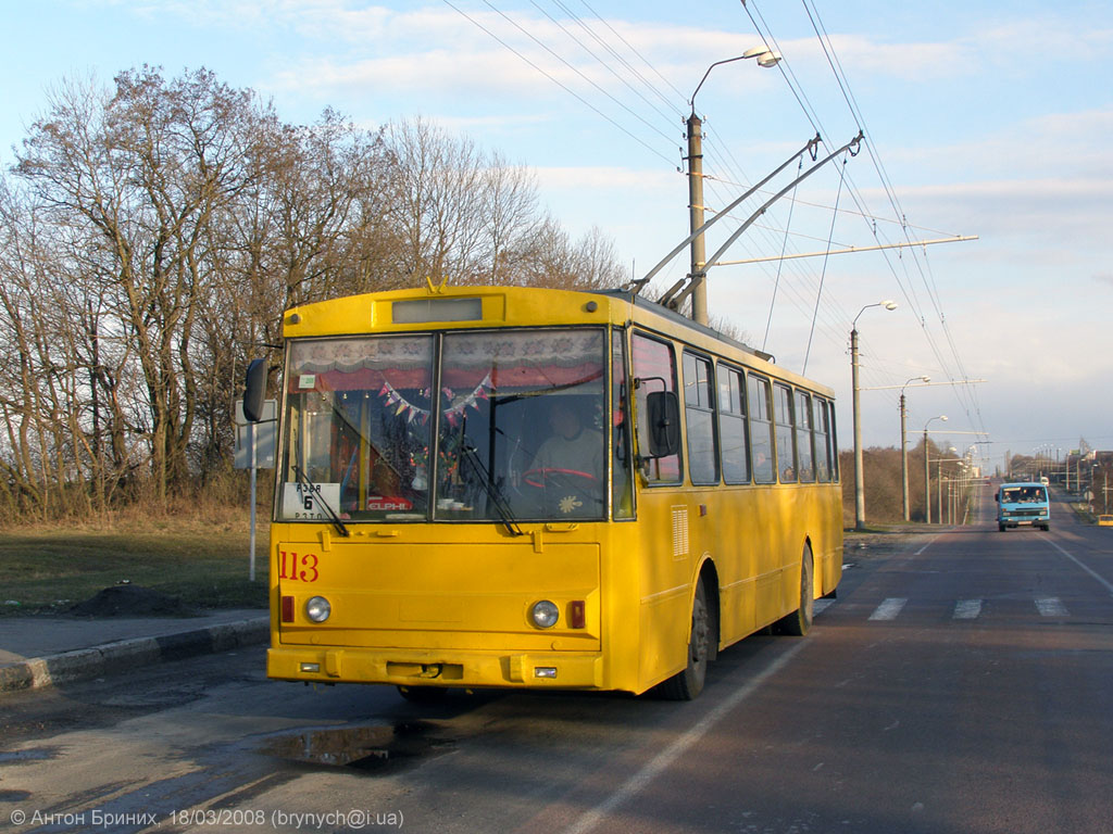 Ровно, Škoda 14Tr89/6 № 113