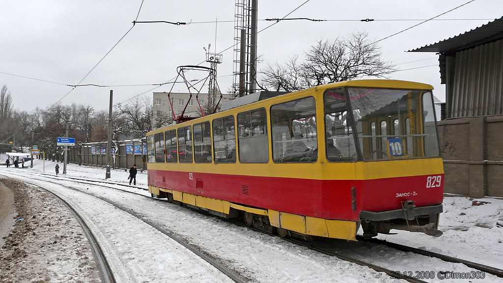 Ростов-на-Дону, Tatra T6B5SU № 829