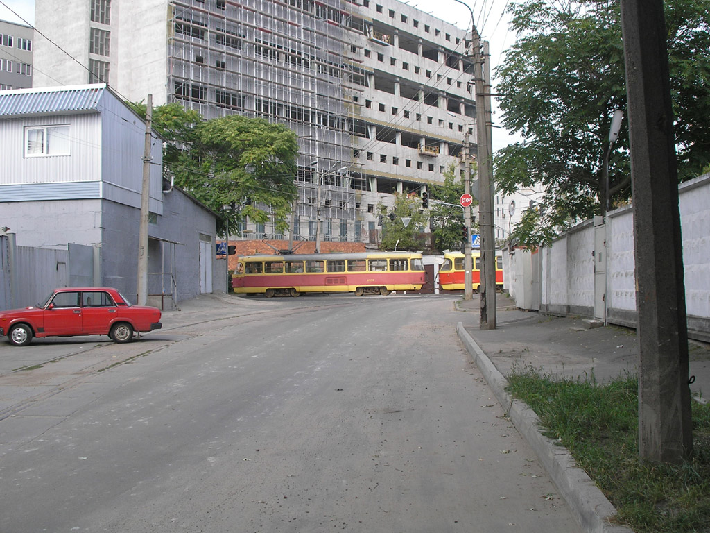 Кіеў — Трамвайные линии: Cлужебные линии