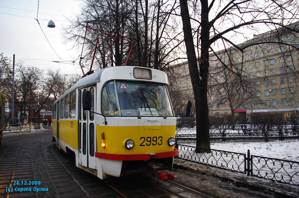 Maskva, Tatra T3SU nr. 2993